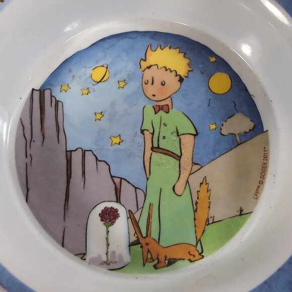 Le Petit Prince Dinnerware Bowl SOGEX 2011 Trudeau The Little Prince - Picture 2 of 10